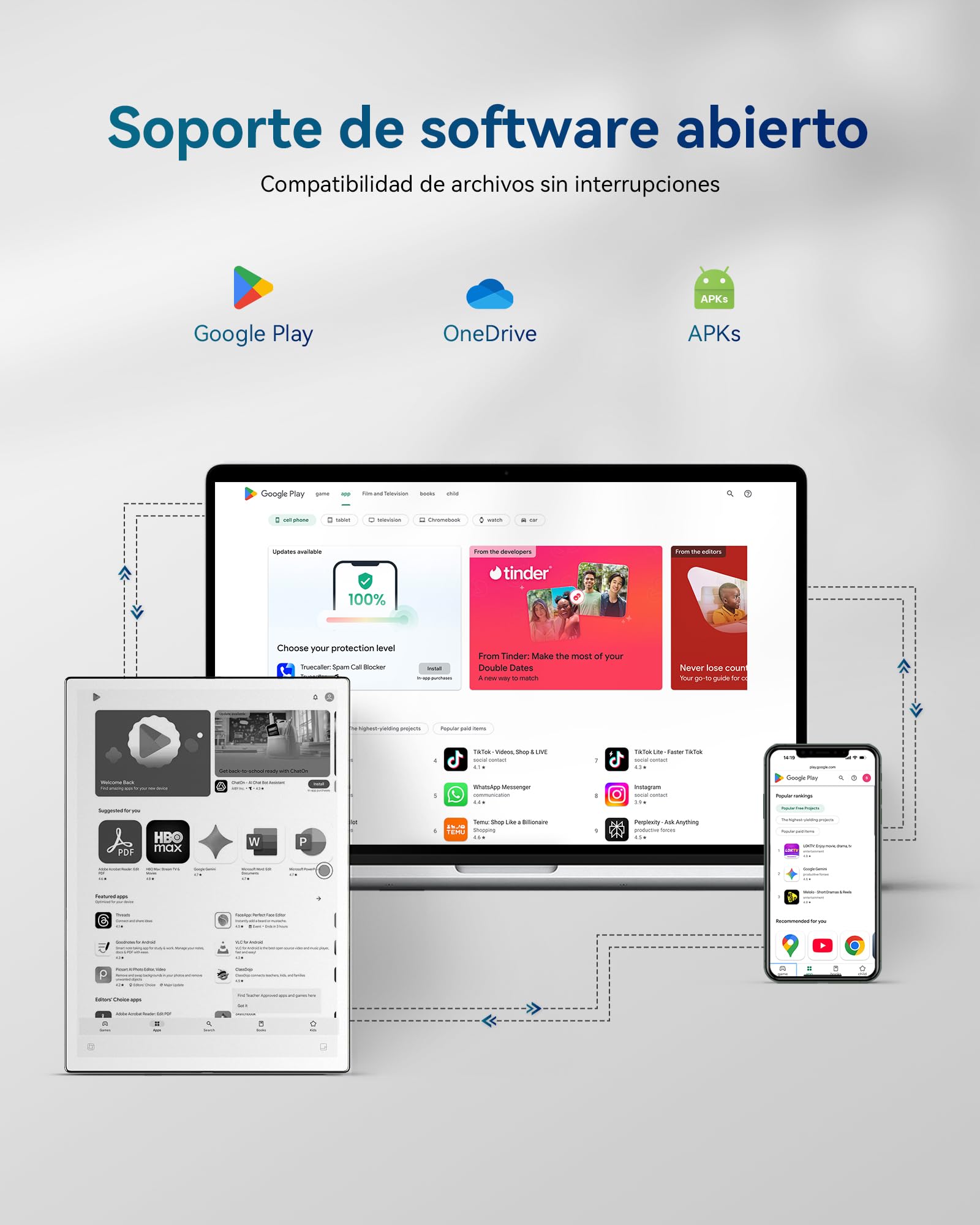 iflytek AINOTE 2 10.65" Tablet de Papel Toma de Notas con IA para Reuniones Delgado de 4.2 mm Cuaderno Digital con Voz a Texto Transcripción en 16 Idiomas Escritura Manual a Texto (Lápiz Incluido)