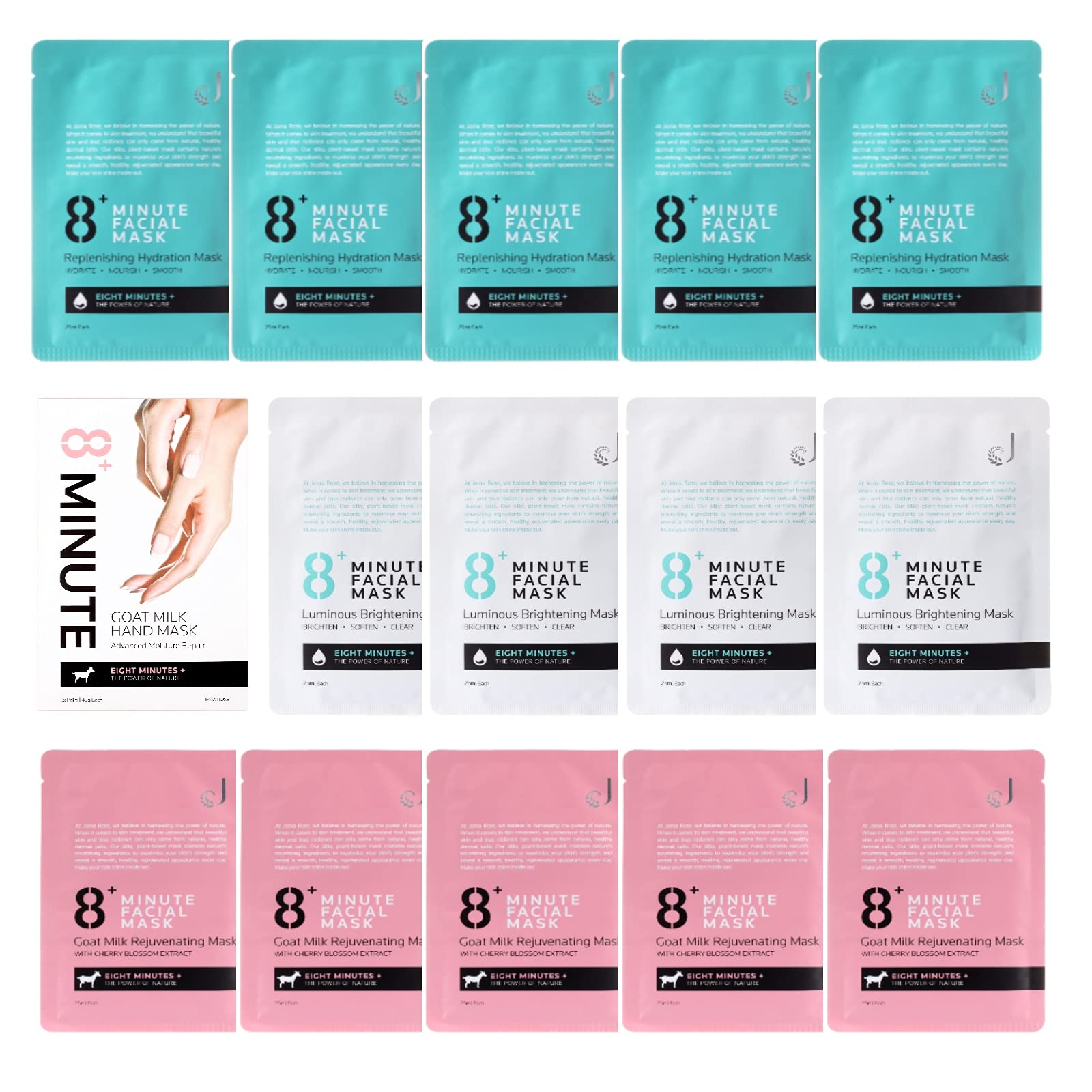 Buy Eight Minutes+ New Zealand facial mask sheet and hand mask