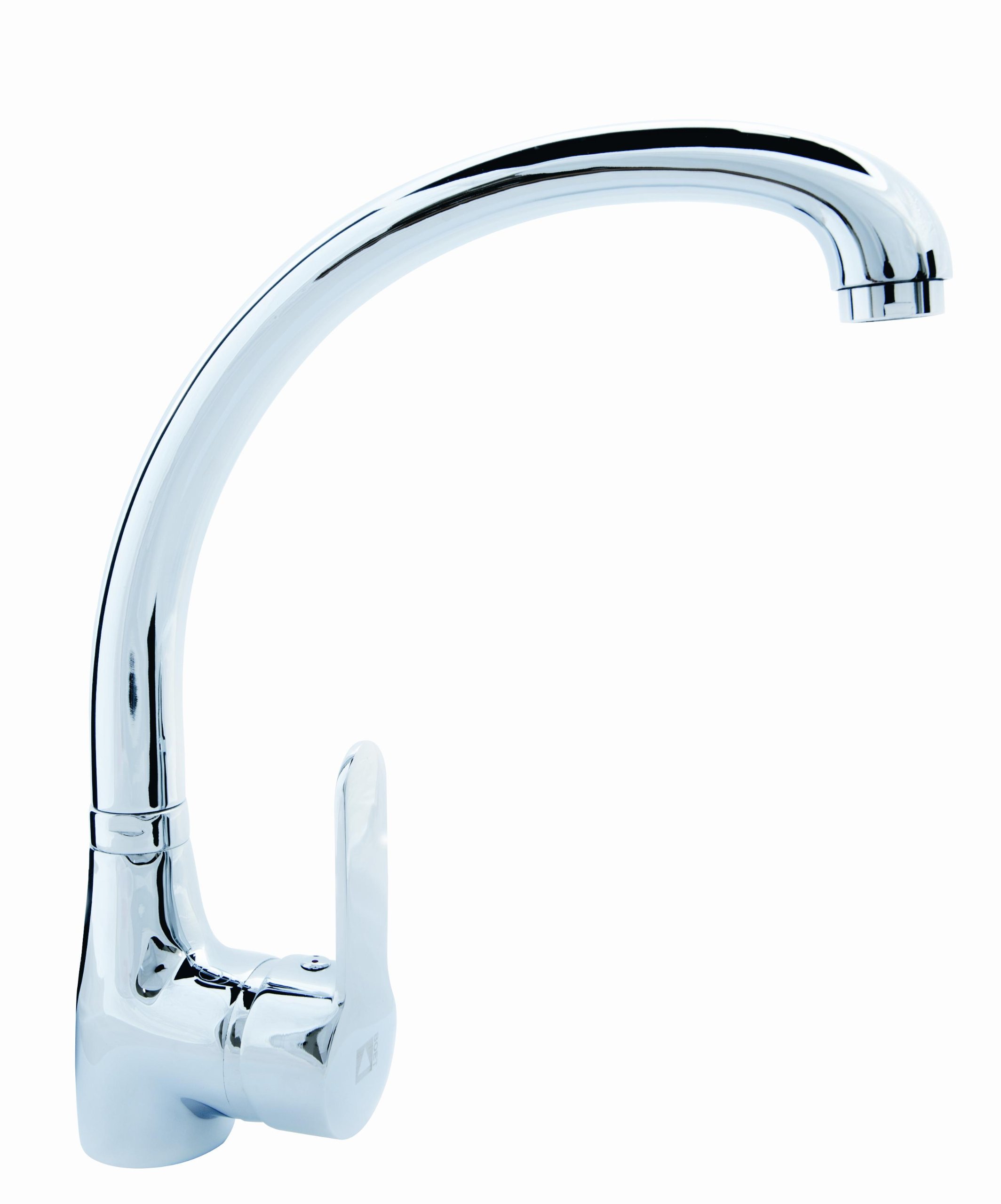 96658 Mezclador Fregadero Repisa Caño Conformado, Colección Jet, Cromado