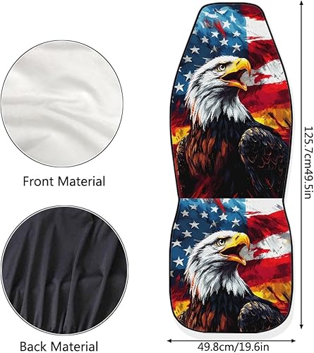 Miniatura 5 de ELEQIN - Fundas de asiento protectoras para automóvil, diseño tribal navajo, azteca, africano, para la mayoría de autos, sedán, SUV, camioneta