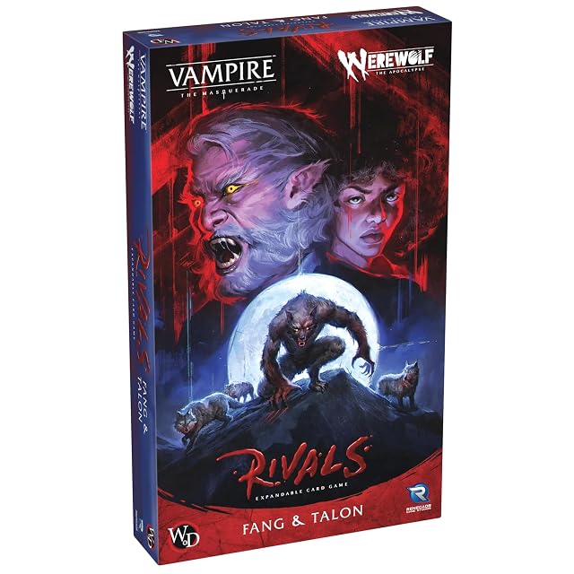 Renegade Game Studios: Vampire: The Masquerade Rivals Juego de cartas expandible: Hombre lobo: colmillo…