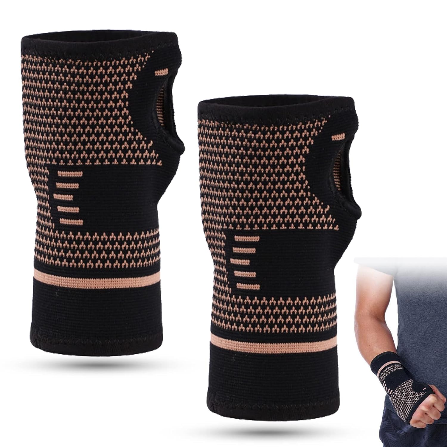 Wrist Supports, Arthritis Gloves for Women Compression Gloves Hand Support Professional Brace