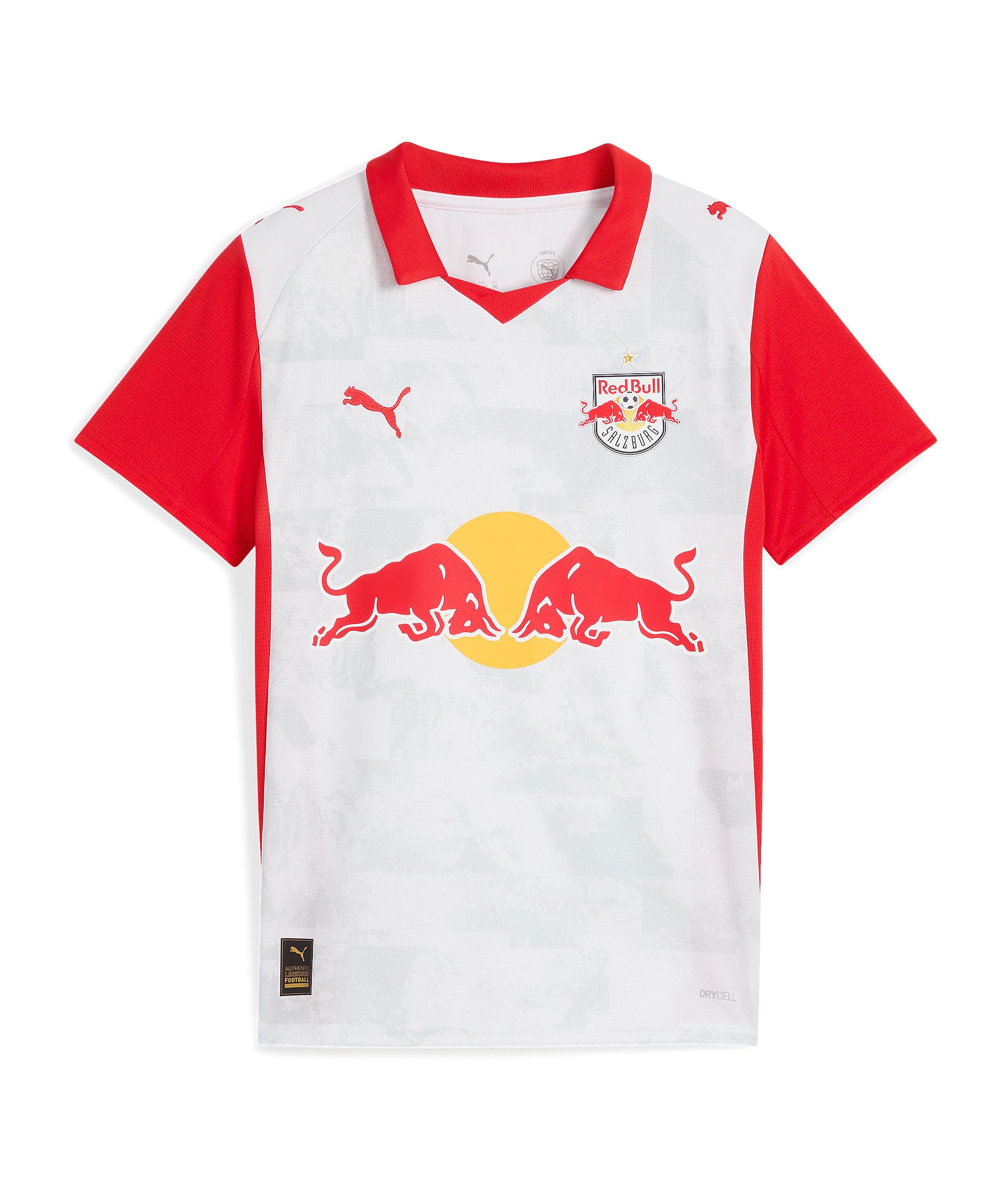 PUMA Red Bull Salzburg Trikot Home 2025/2026 Kids Weiß Kinder