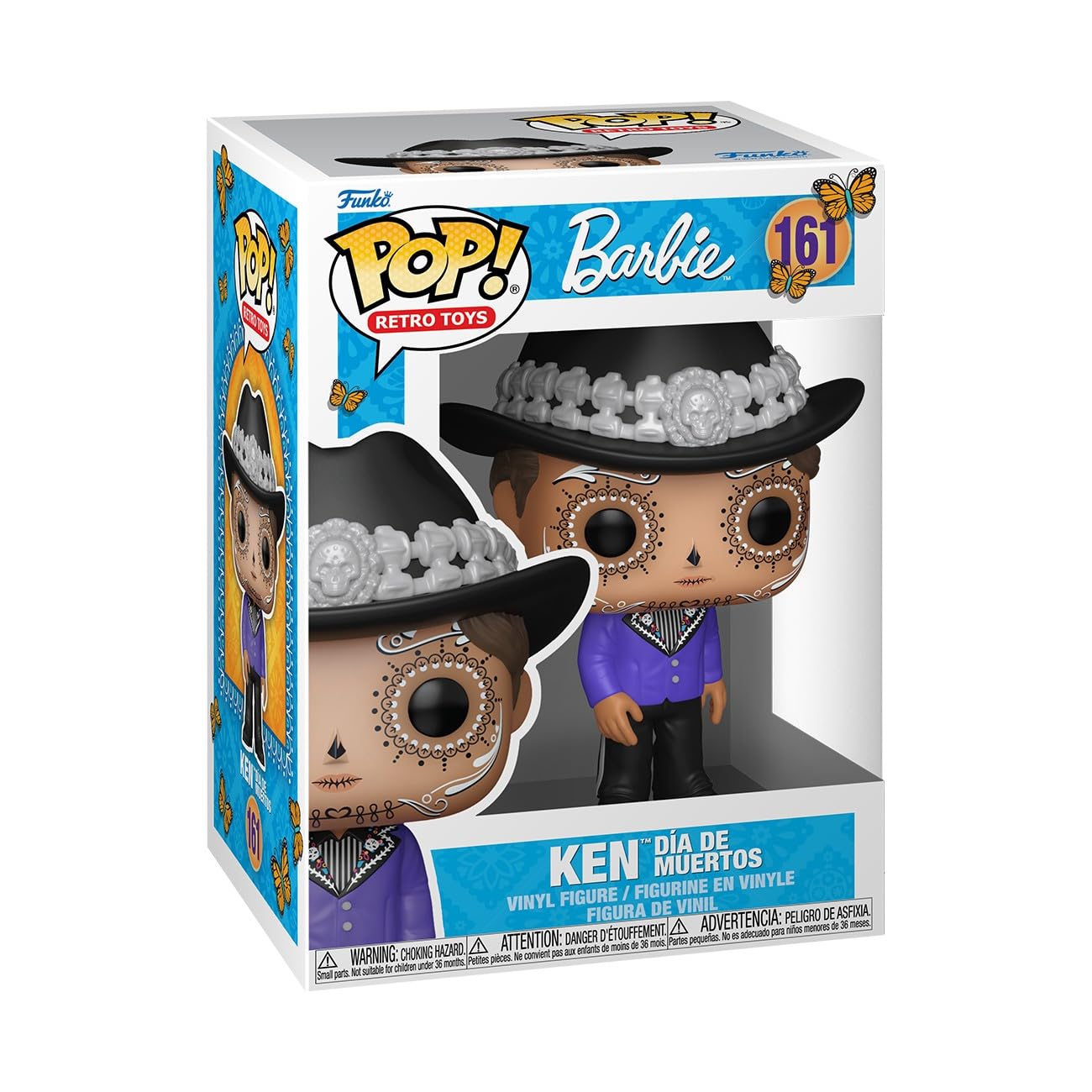 Funko Pop! Retro Toys: Barbie Dia De Los Muertos, Ken, Collectable Vinyl Figure, Gift Idea, Official Merchandise