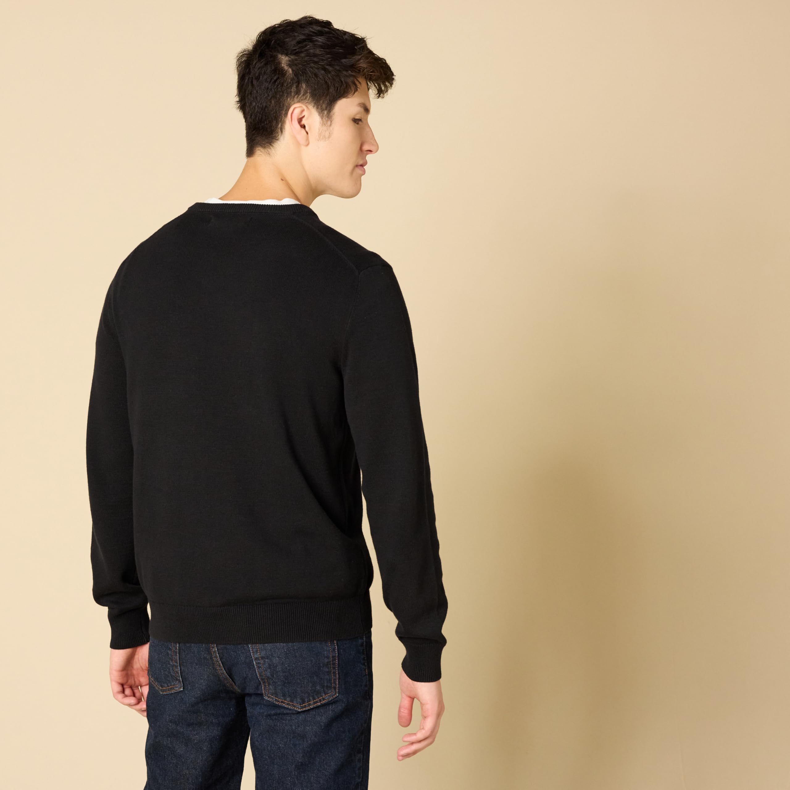 Amazon Essentials Maglione con Scollo a V (Disponibile in Taglie Extra Forti) Uomo