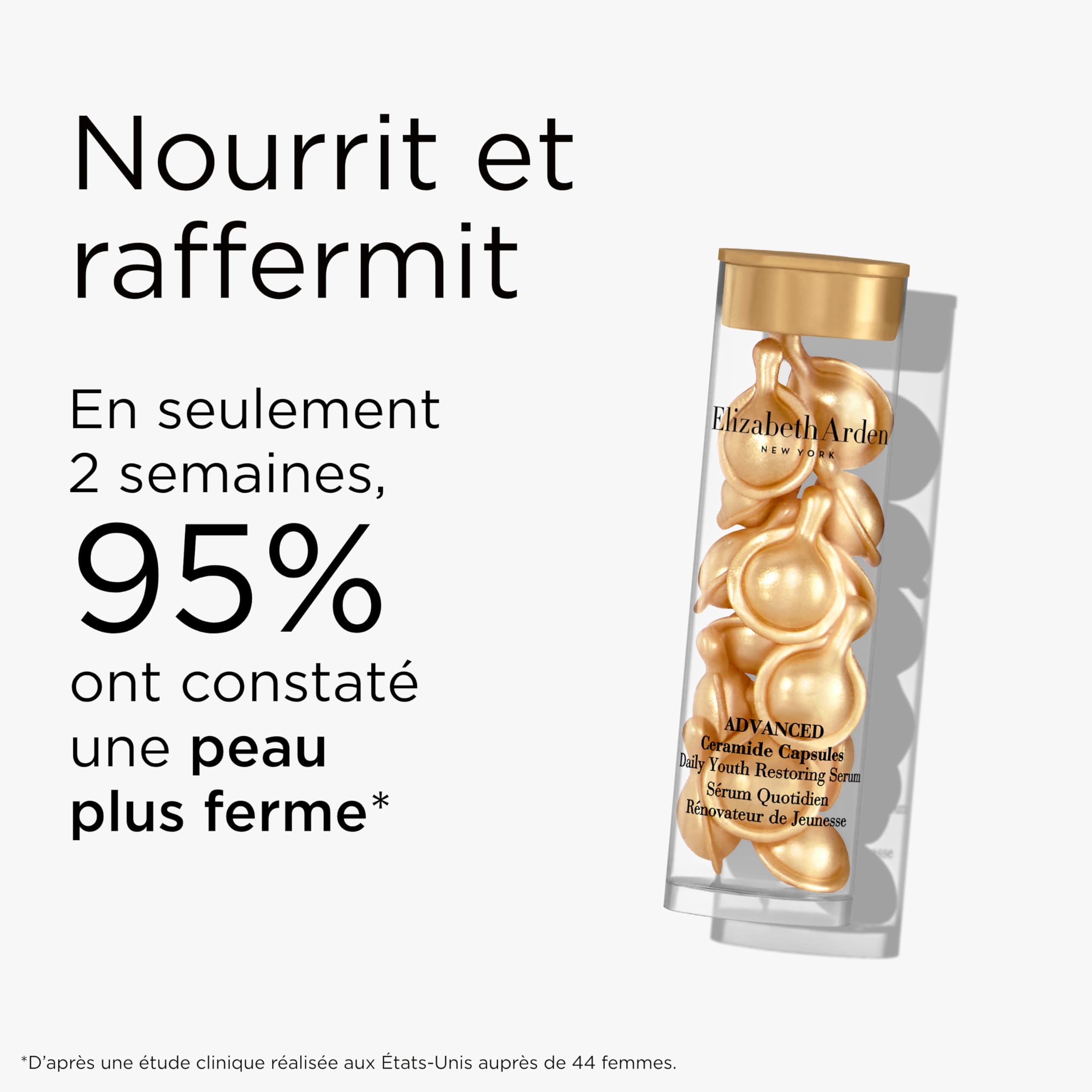 Elizabeth Arden - Uplifting Moments Set Cadeau 3 Pièces, Advanced Ceramide Anti-Ageing Capsules, Lift and Firm Crème de Nuit et Crème de Jour SPF 15, Soins pour le Visage Hydratant et Fermeté