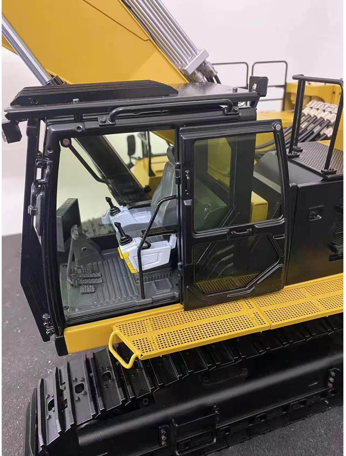 TOUCAN RC HOBBY 1/14 RC Hydraulic 374 UHD Demolition Excavator 3-Section Boom RTR Digger Model for Adult