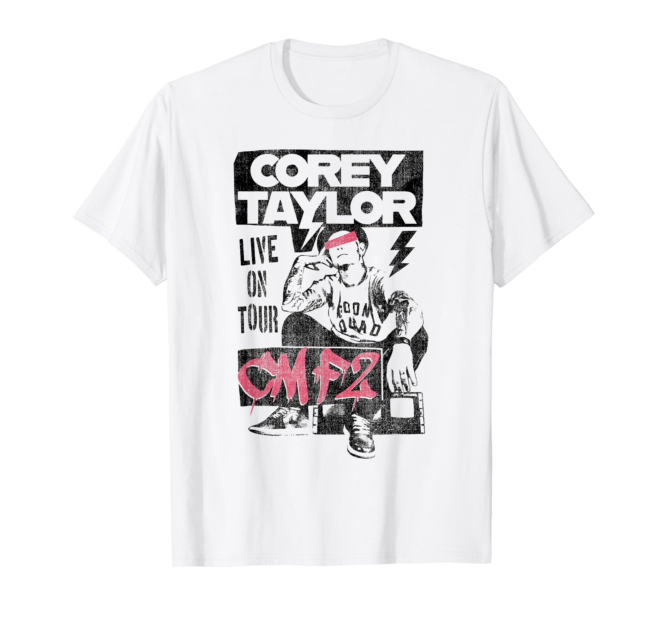 Corey Taylor - Punk Poster T-Shirt : Amazon.co.uk: Fashion