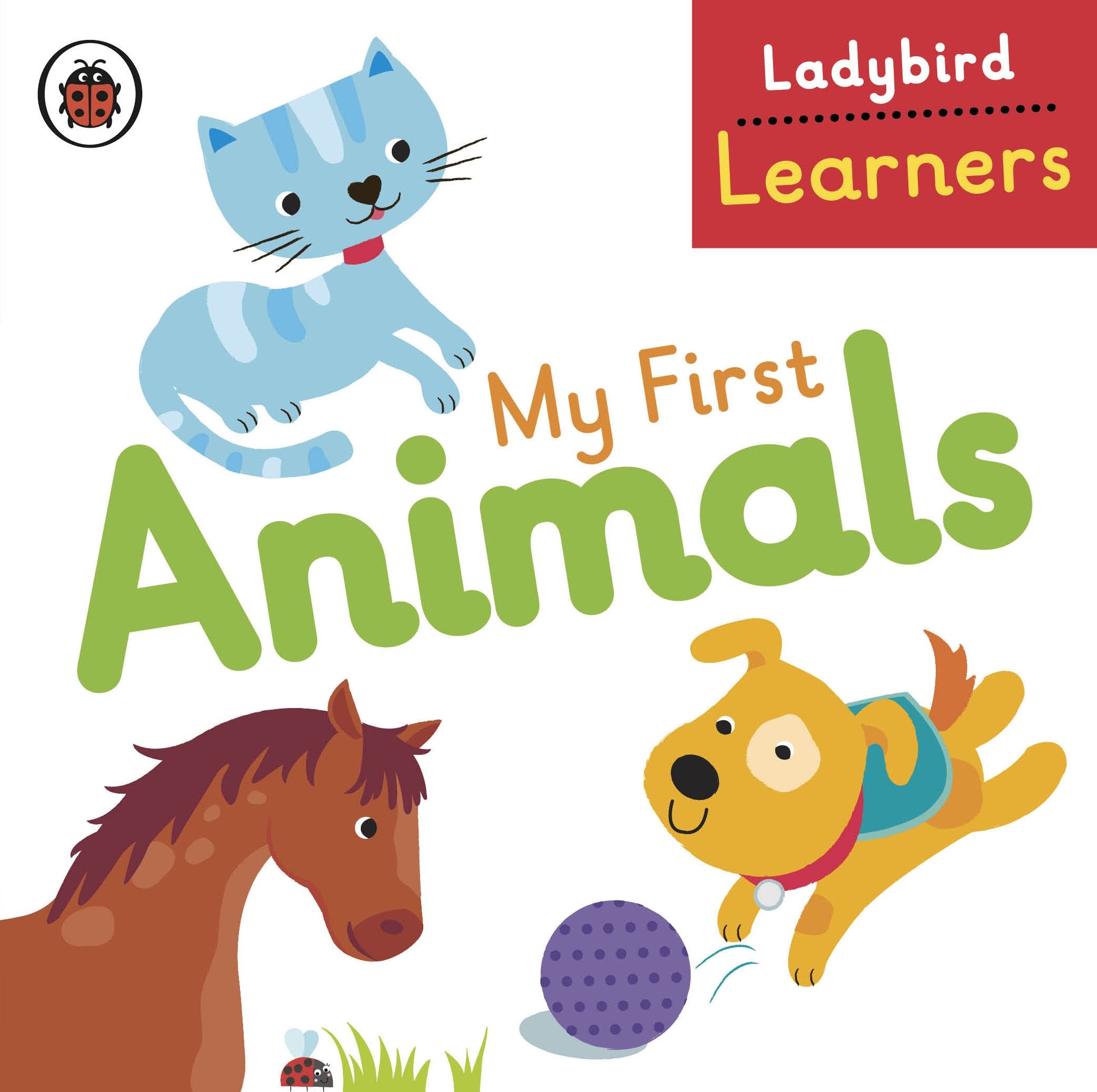 Tbd Unisex Kids Multicolor My First Animals: Ladybird Learners Board Book Book