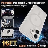 Vista 509 de MOCCA - Funda magnética resistente para iPhone XR de 6.1 pulgadas, compatible con MagSafe, funda con protección contra caídas de grado militar