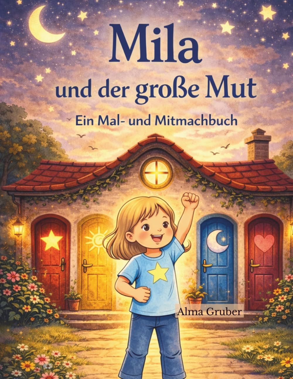 Mila und der große Mut: Ein Mal- und Mitmachbuch