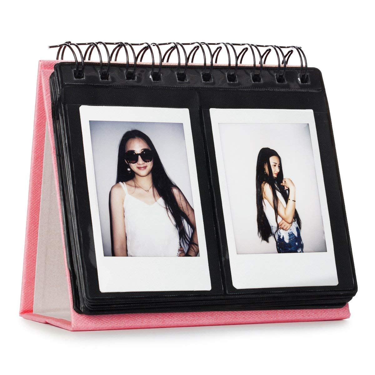 ZIKKON 68 Pockets Mini Desk Calendar Photo Album for Fujifilm