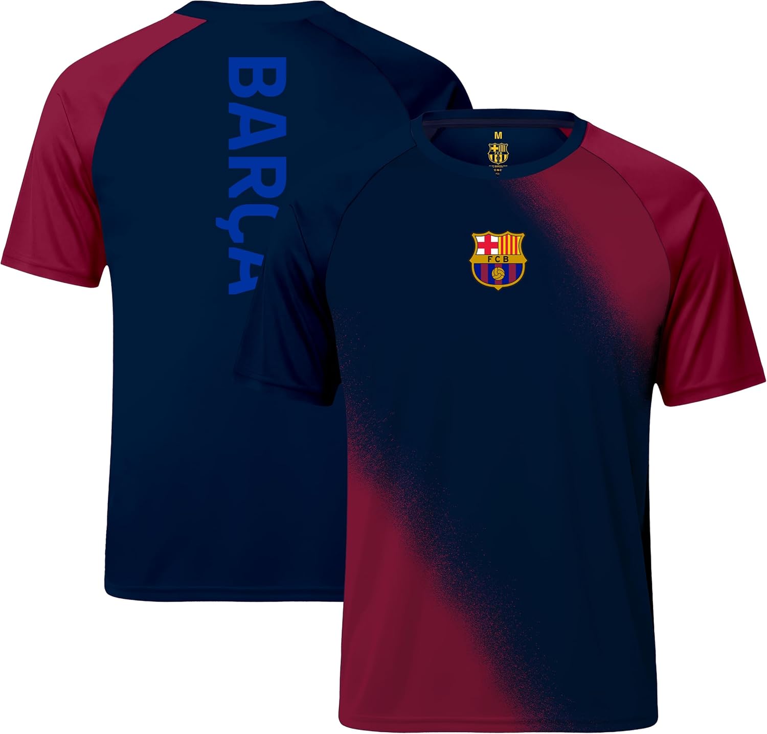 Icon Sports Officially Licensed FC Barcelona Game Day Shirt - Unisex Adult