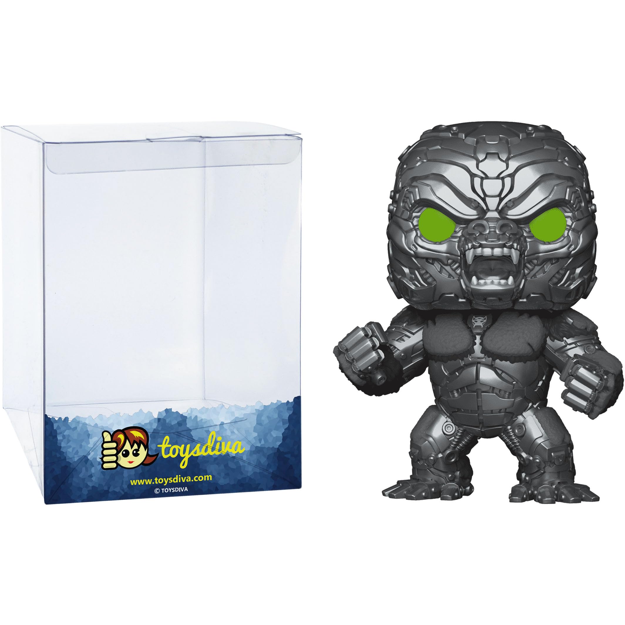 FunkoOptimu s Primal: P o p ! Movies Vinyl Figurine Bundle with 1 Compatible Graphic Protector (1376-63957 - B)
