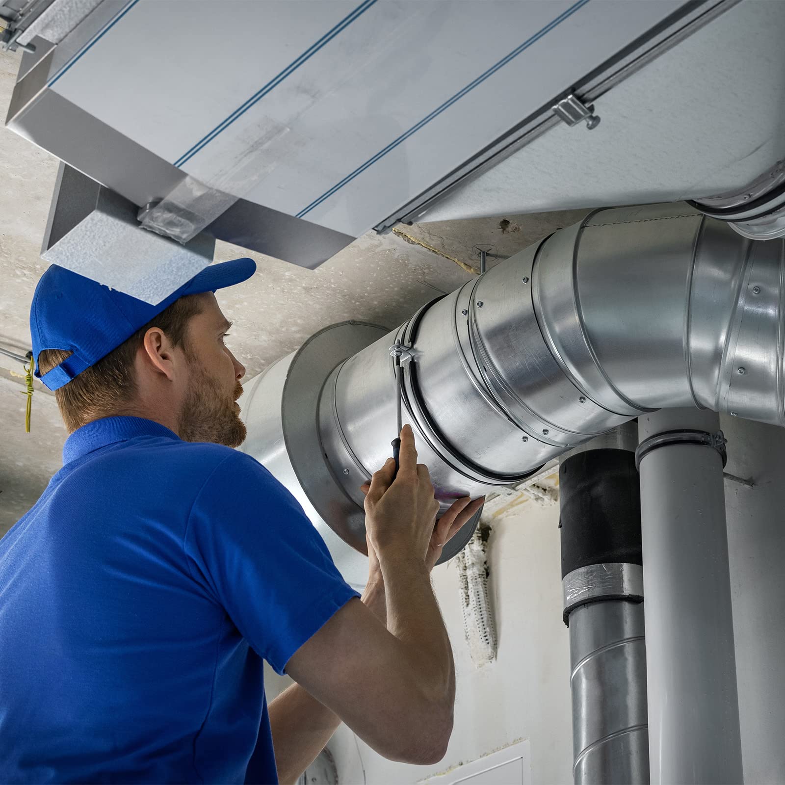 5 Duct Connector, Metal Duct Coupling Vent Coupler Dryer