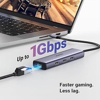 えってぃ Amazon.com: UGREEN Revodok 6 in 1 USB C Hub Gigabit Ethernet