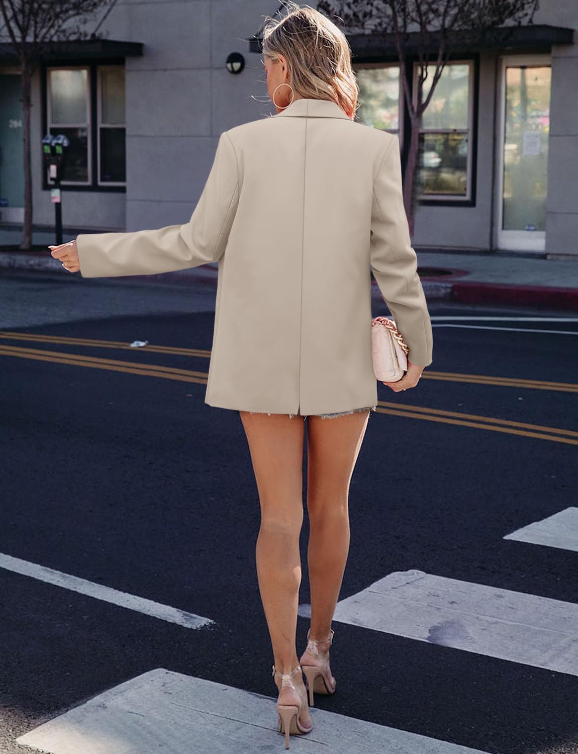 CRAZY GRID Women Business Casual Blazer Jacket Fashion with Lined Work Professional Suit Jacket - Image 4