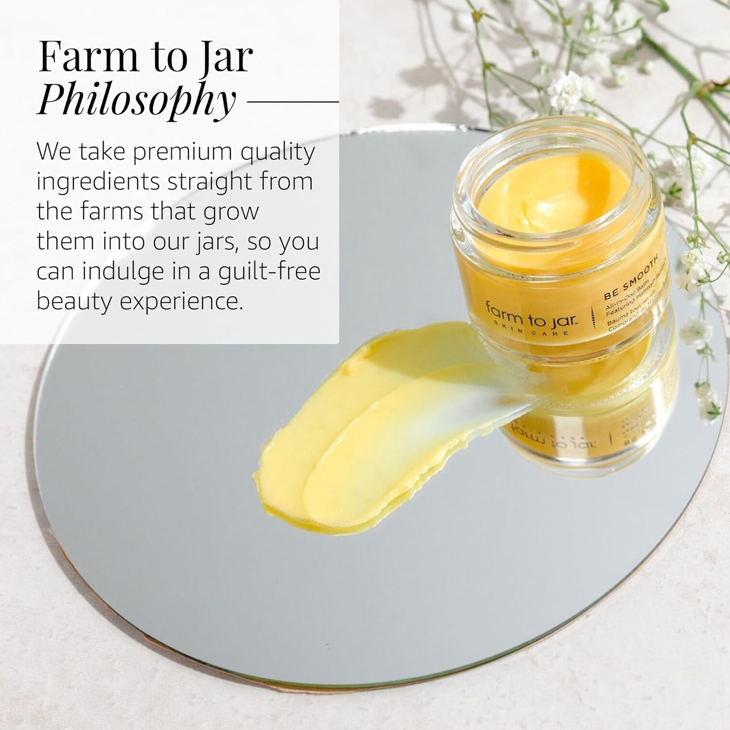 Aloette Be Smooth All-In-One Balm Body Cream for Women & Men - Body Moisturizer for Dry Skin, Fine Lines & Wrinkles - Skin Cream with Essential Oils for Firm, Soft & Natural Glow, 1 Fl Oz - Image 5