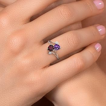 アメジスト指輪 WEB＆数量限定】SCENT OF FLOWER RING K18 イエローゴールド