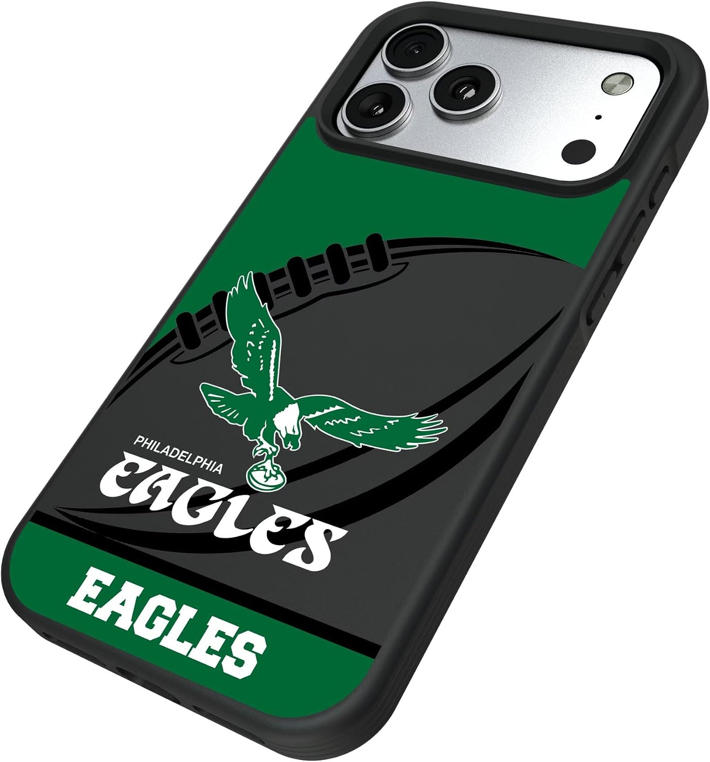 Keyscaper Philadelphia Eagles Bump Case with 8.2ft Drop Protection