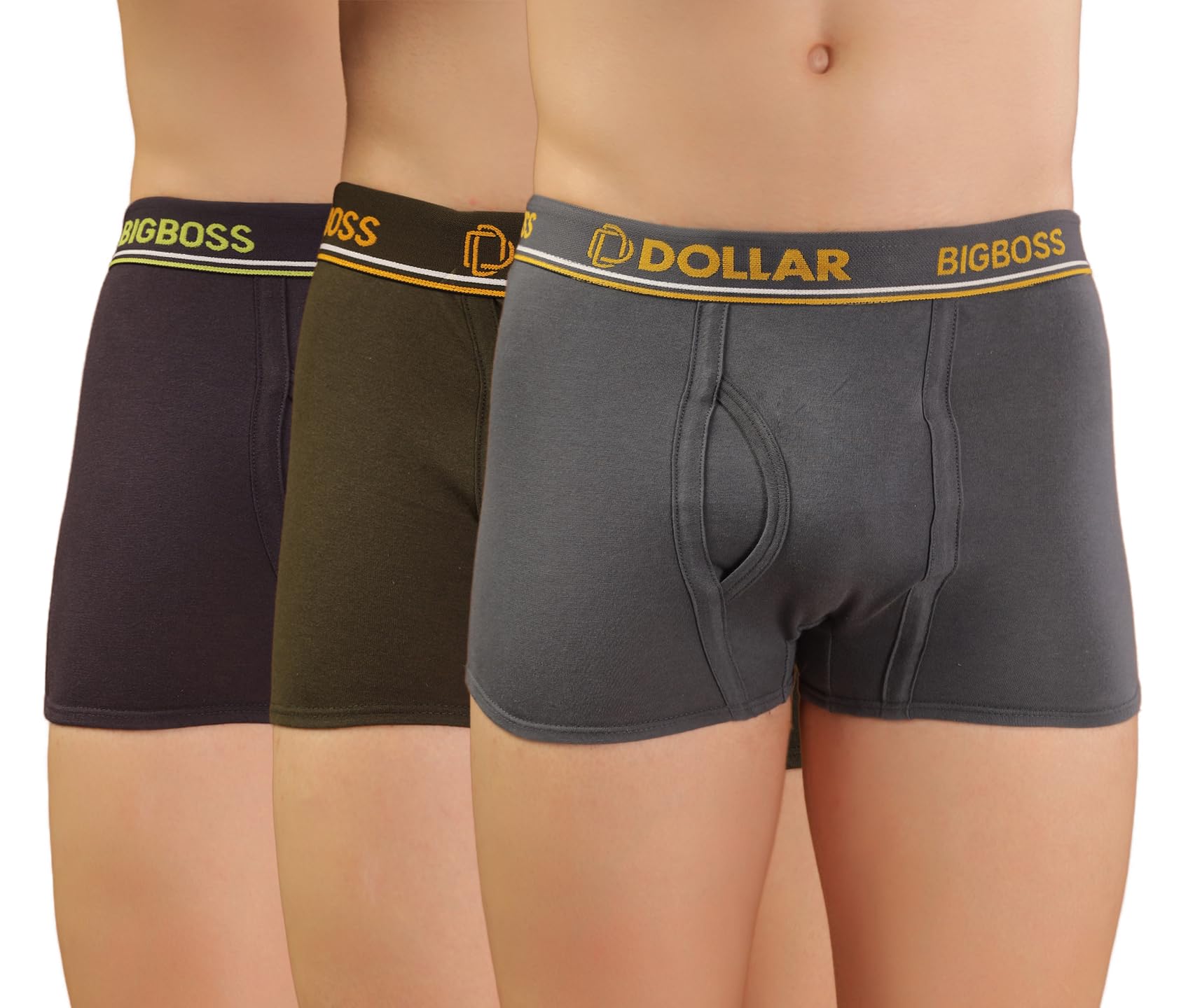 dollar bigboss Men's Cotton Blend Modern Regular Solid Trunk-picture-24