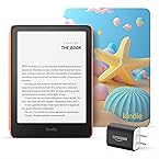Kindle Paperwhite Kids Essentials Bundle including All-new Kindle Paperwhite Kids (16GB) - Starfish and Power Adapter
