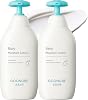 GOONGBE Loción Humectante 2 Paquete | Humectante Corporal para Bebé Coreano - Cuidado Diario Hipoalergénico, Humectante y Calmante para Piel Seca, 11.8 oz. 1