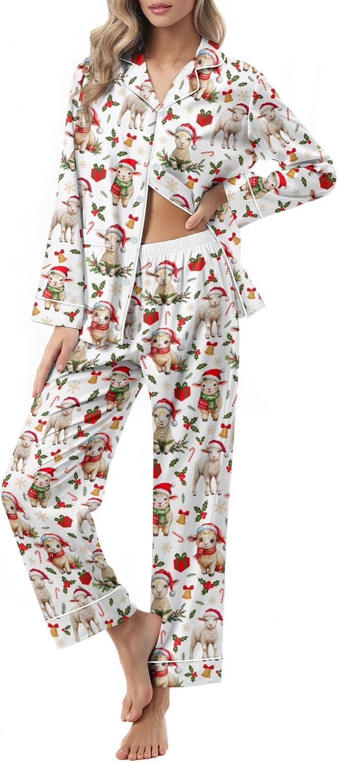 Unisex Ultra Soft Pajama Set, Valentines Pajamas, Soft Warm Matching Sleepwear Gift for Women Men