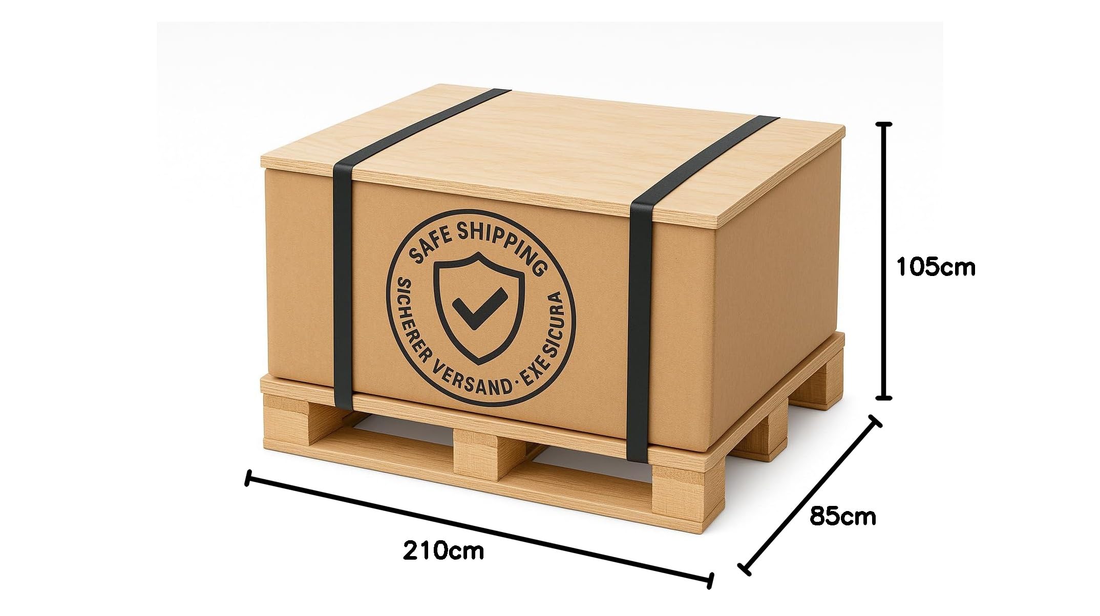 Generico Letto a scomparsa Magic bianco cemento, salvaspazio, richiudibile, materasso incluso - 100% MADE IN ITALY