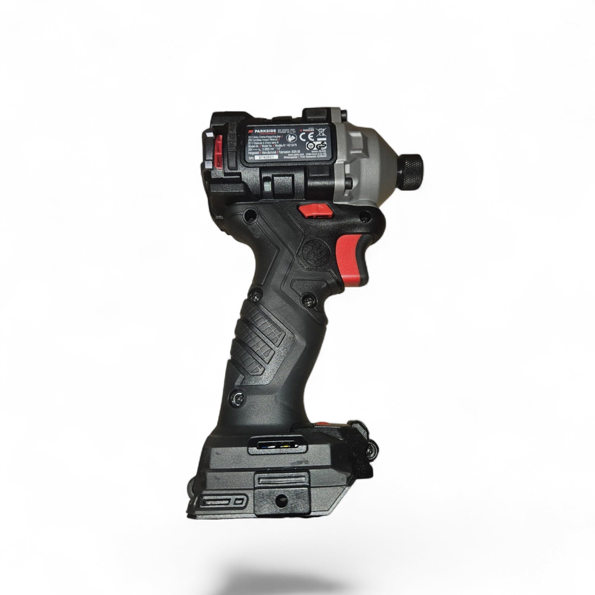 Parkside Performance - Avvitatore a impulsi senza fili PDSSAP 20-Li B2, 20 V