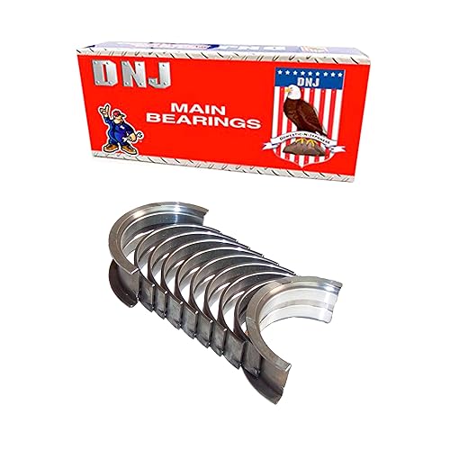 DNJ MB309.10 Rodamientos principales de gran tamaño para 1999-2008  Chevrolet, DaewooAveo, Aveo5, Lanos  1.6L  DOHC  L4  16V  98cid