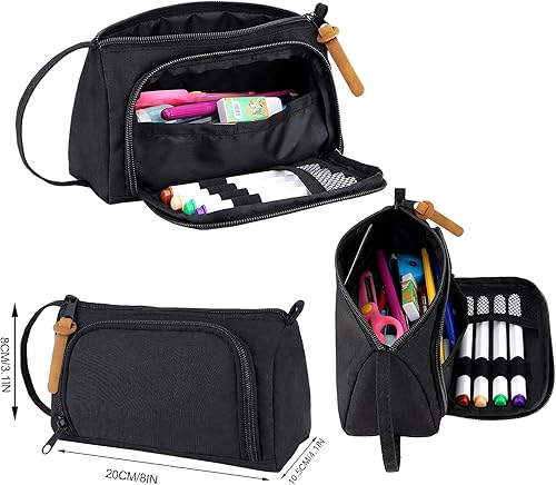 Miniatura 4 de KOPHLY Mochila grande para portátil de mano para viajes, Set negro, Mochilas Daypack