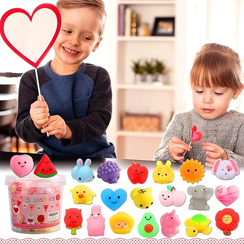 Miniatura 22 de Juguetes esponjosos Mochi de Halloween, 24 piezas de juguetes esponjosos, regalos de fiesta de Halloween para niños y niñas, premios de aula