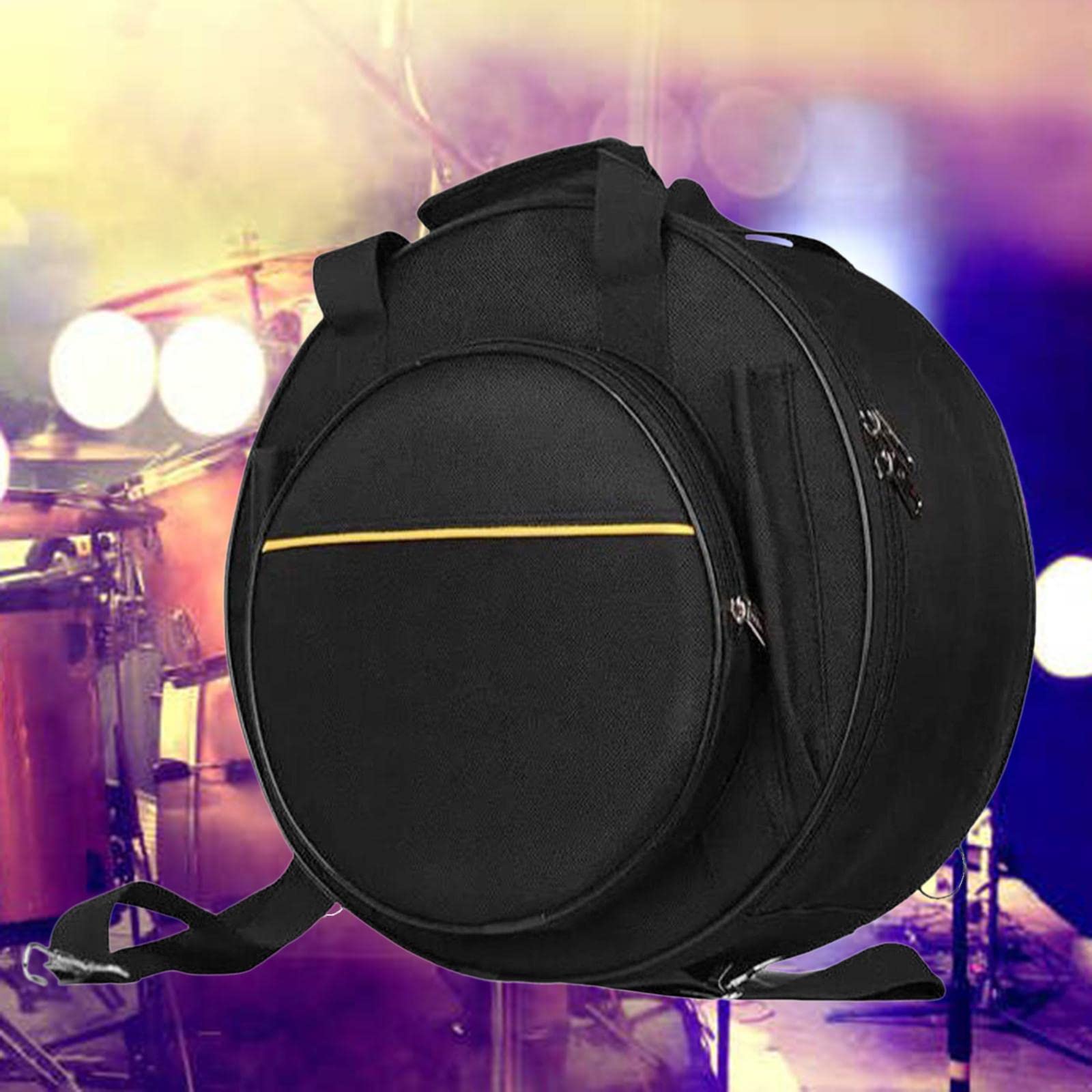 SM SunniMix Snare-Drum-Tasche mit Tragegriffen Snare-Drum-Tragetasche für Show-Reisen im Freien