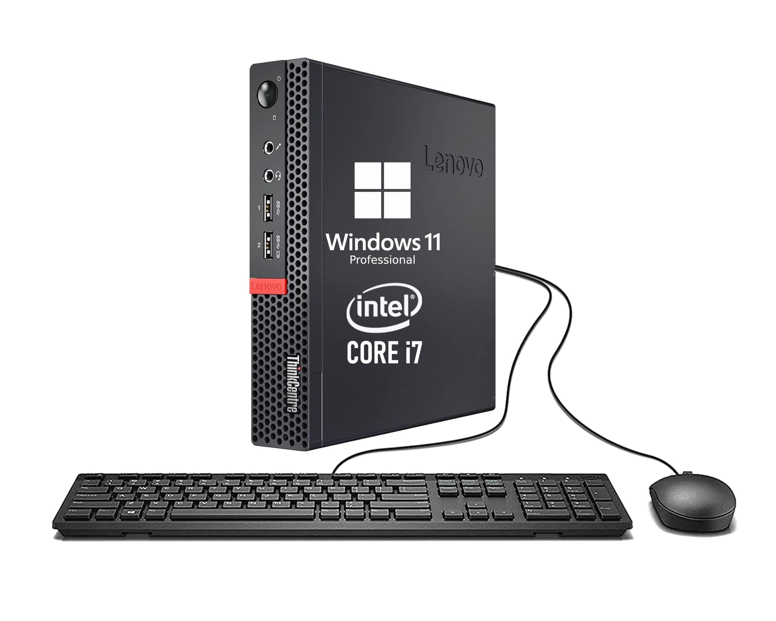 Amazon.com: Lenovo ThinkCentre M710q Tiny Mini PC Desktop Computer