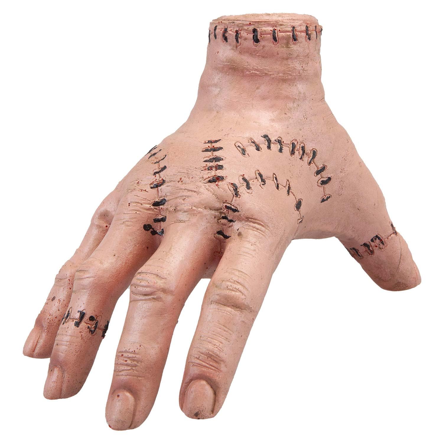 VFM e-Store - Halloween Severed Hand Decoration Halloween Party, Trick Or Treat Spooky Parties, Creepy, Fright, Costume, Fancy Dess Accessories and Props - 13. 5cm White