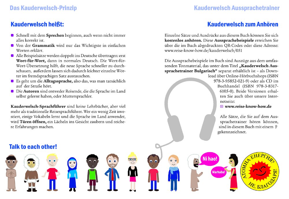 Reise Know-How Sprachführer Bulgarisch - Wort für Wort: Kauderwelsch-Band 51