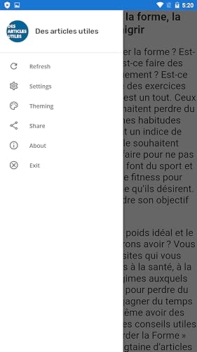 Des articles utiles sur la forme, la nutrition et maigrir