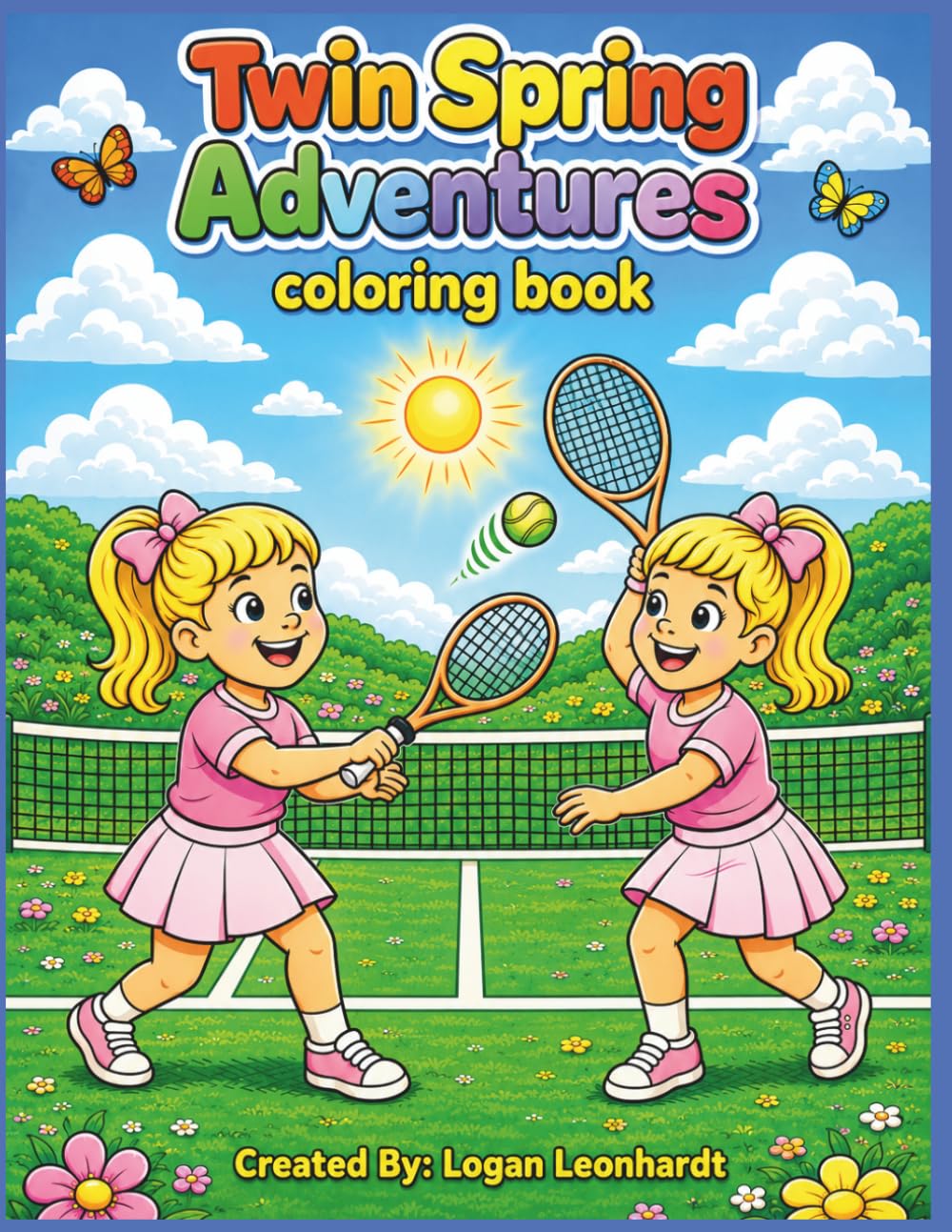 Twin Spring Adventures: Coloring Book
