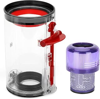 Kit de Recambios para Dyson V11 V15 SV14 SV15 SV22, Enthält HEPA-Filter, Accesorios Repuestos para Dyson, Contenedor de Polvo de Repuesto - Restaure el Rendimiento de su Aspiradora con Facilidad