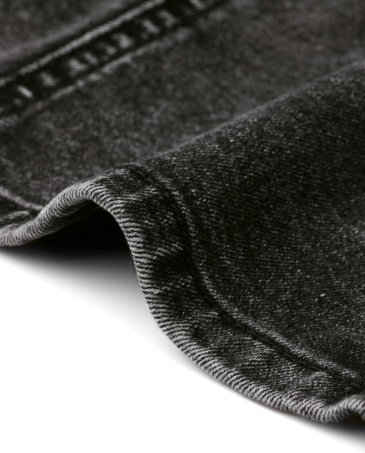 Allegra K Denim Vest Top for Women Western Sleeveless V Neck Button Down Cropped Jean Vests - Image 7