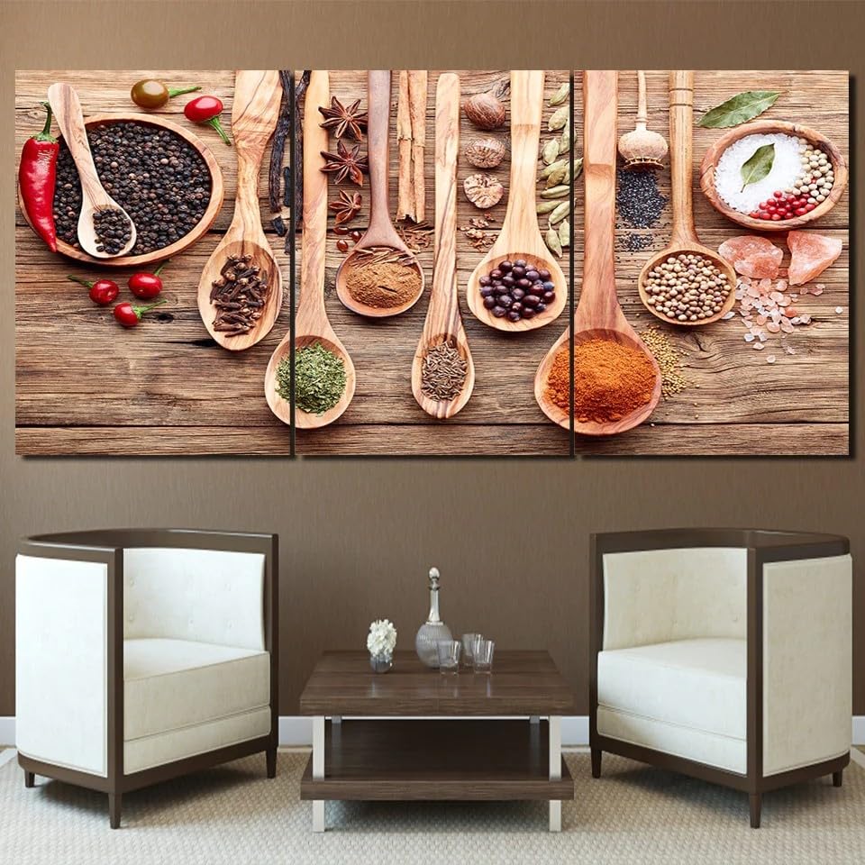 Tableaux posters et arts décoratifs triptyques pour raviver un mur blanc vide - 3