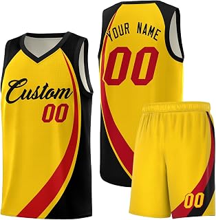 Custom Basketball Jersey for Men Women Youth Personalized Sports Uniform Print Team Name Number Logo