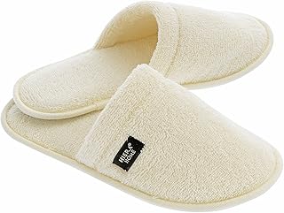 Turkish Terry Cotton Cloth Spa Slippers, Men's Terry Cotton Cloth Sippers Women's Terry Cotton Cloth Slippers House Shoes for Women