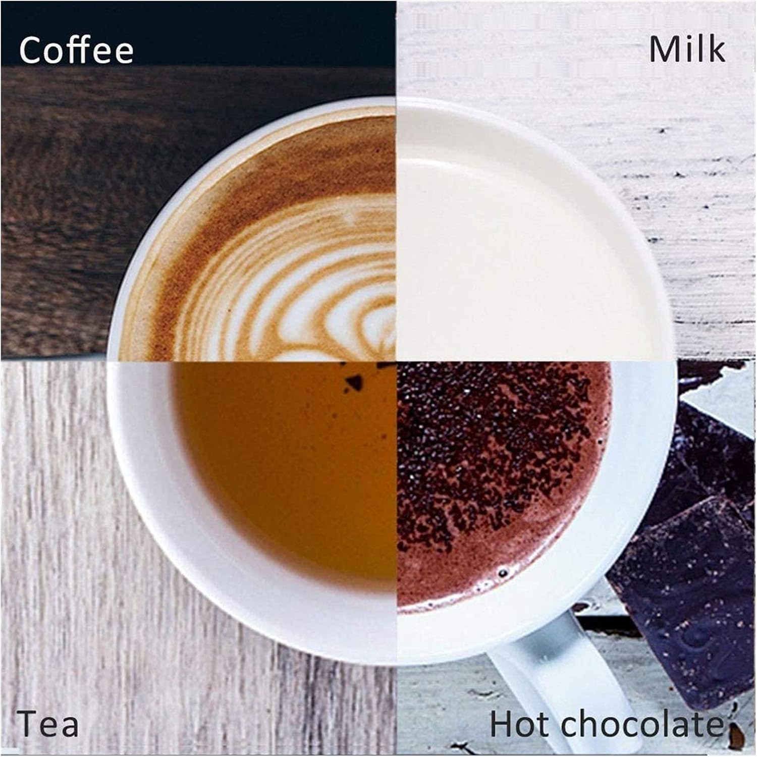 Coffee Warmer with Automatic Shutoff for Home Office Electric Beverage Warmer Desk Drink Warmer for All Cups and Mugs With Three Temperature Settings