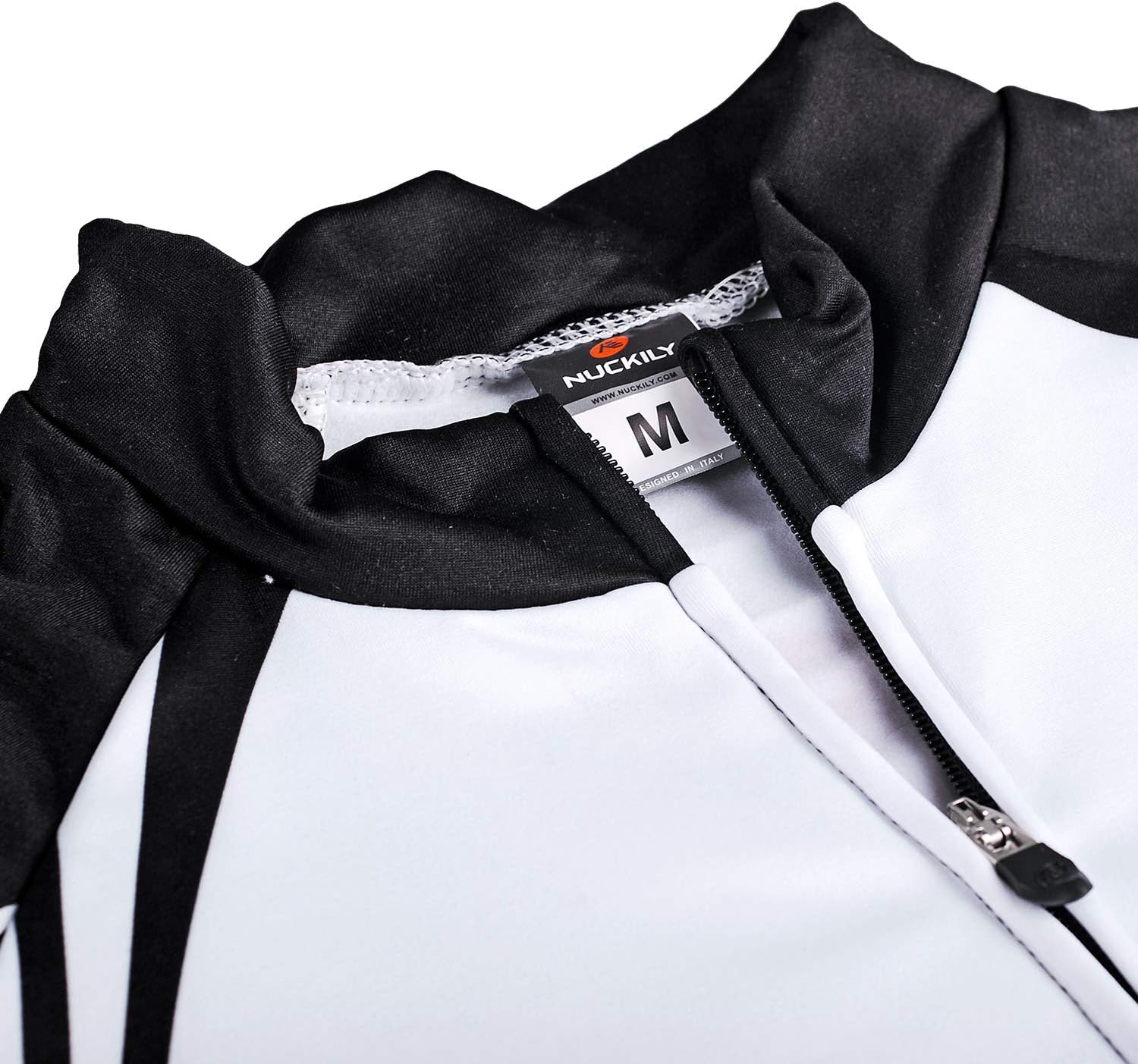 NUNOMO Fietspak voor heren, thermisch, winddicht, fietskledingset, shirt met lange mouwen, 9D gewatteerde koersbroek voor MTB fietsen, kledingkit, sneldrogend (TYPE-15, M