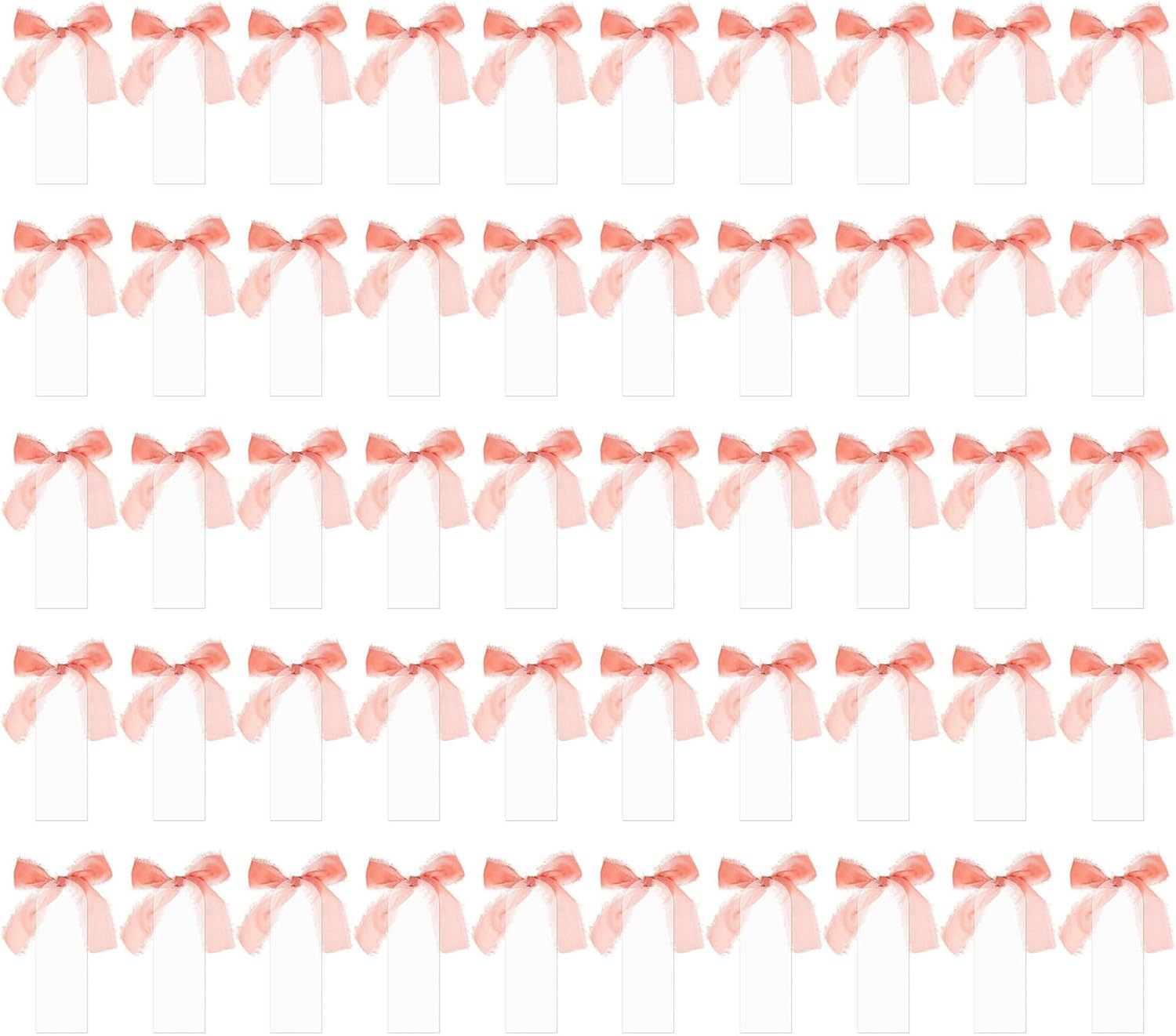 50 Pieces Clear Acrylic Seating Cards Frosted Designs Portable Fashion Accessory For Weddings And Special Event
