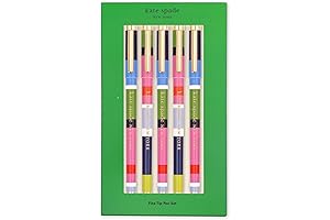 Kate Spade Fine Point Colorful Pen Set of 5