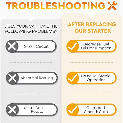 Miniatura 7 de Arrancador para Jeep Commander V6 de 3.7L 2006-2010, para Grand Cherokee 3.7L 2005-2010, 56044734AA M0T31471 M0T31471ZC SMT0301 41048133 17939 1744