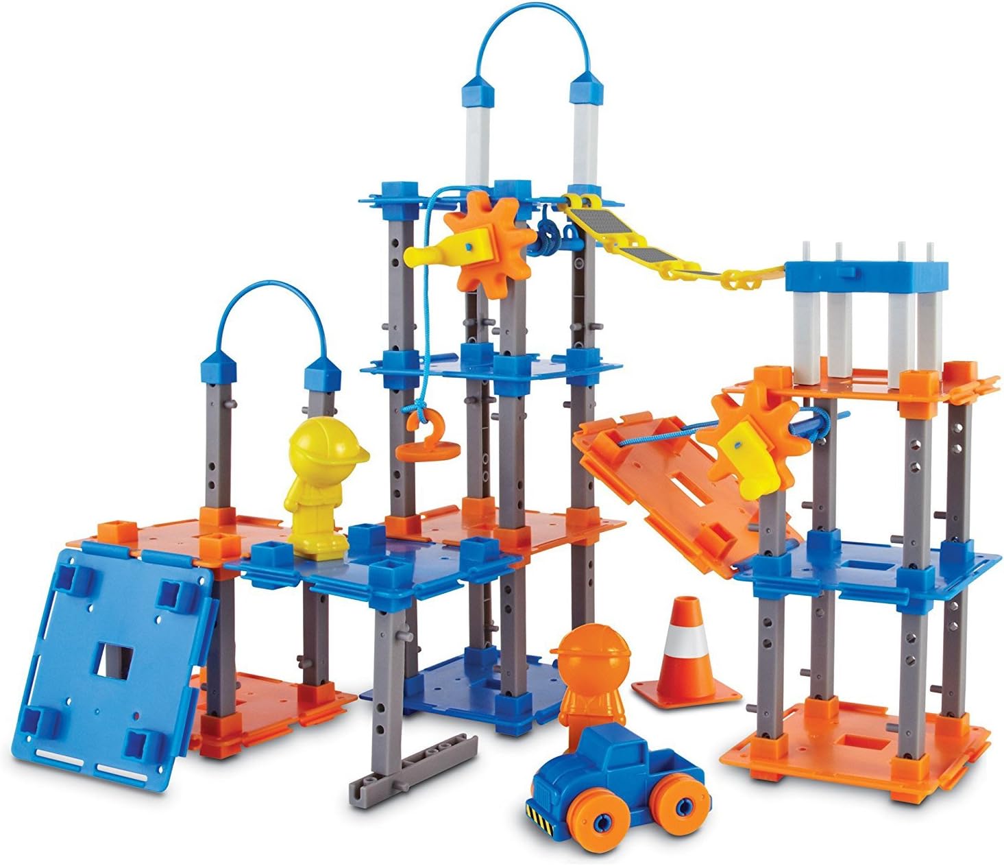 Learning Resources City Engineering and Design Building Set, 100 Pieces